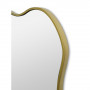 Зеркало в золотой волнистой раме Fancy L Gold (Фэнси) Smal 60*120 см в интернет-магазине «Зеркала с подсветкой» фото