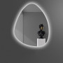 Зеркало-капля со светодиодной LED-подсветкой Верано-3 в интернет-магазине «Зеркала с подсветкой» фото