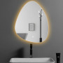 Зеркало-капля со светодиодной LED-подсветкой Верано-3 в интернет-магазине «Зеркала с подсветкой» фото