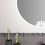 Круглое зеркало с подсветкой Лилия в интернет-магазине «Зеркала с подсветкой» фото